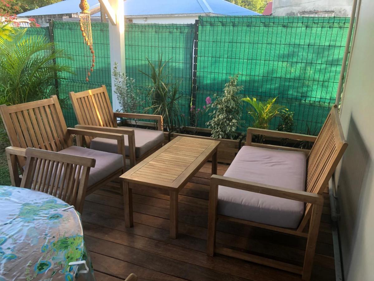 Habitation Baliache - Maison Creole Avec Jardin Privatif, Plage A 200M Deshaies Exterior photo